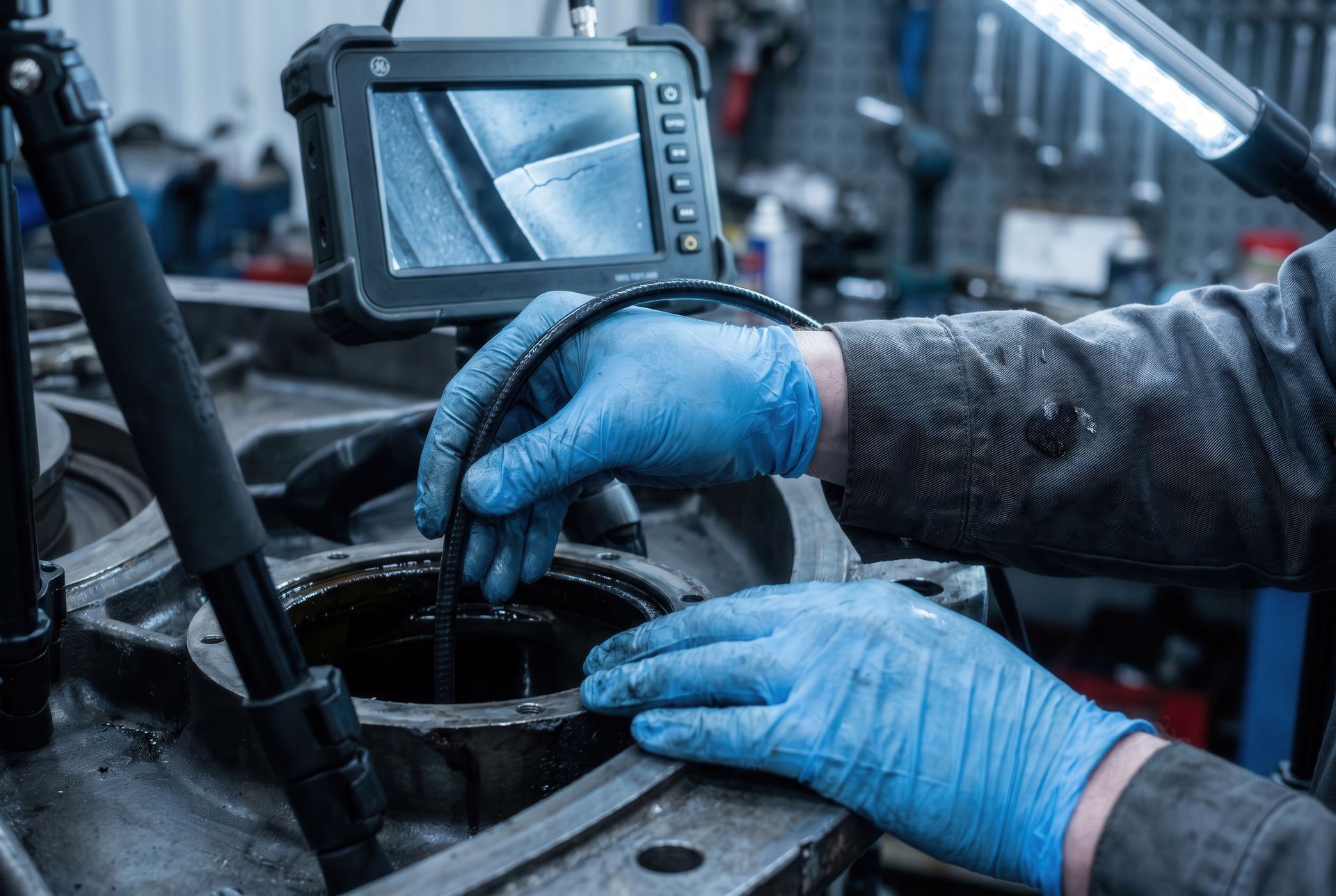 Borescope Inspecton Borescope Inspecton