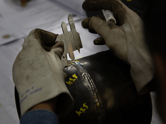 Steel City NDT, certified welding inspectors