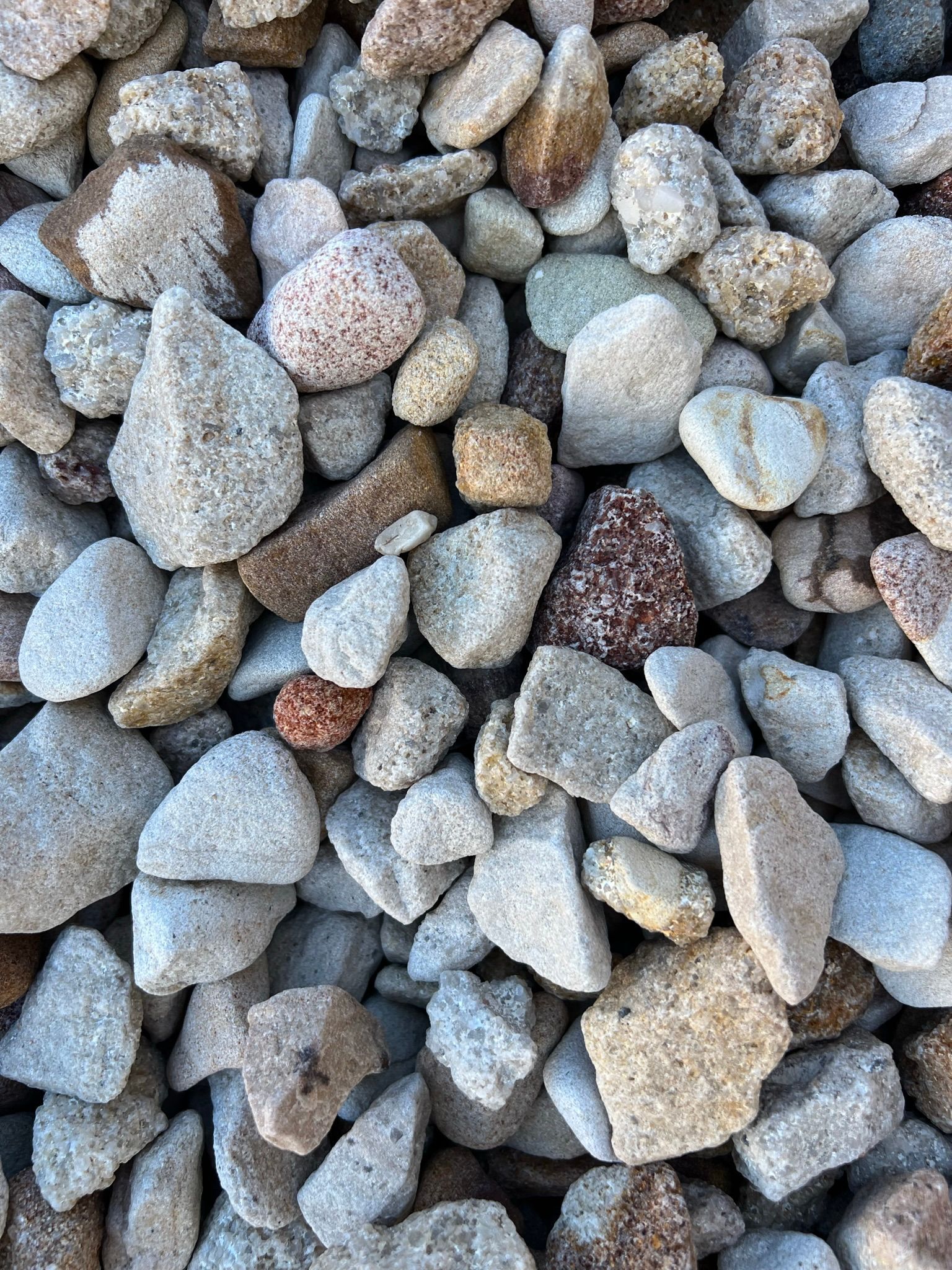 40mm Sunset Gold Sandstone Tumbled— Landscaping Supplies in Myocum, NSW