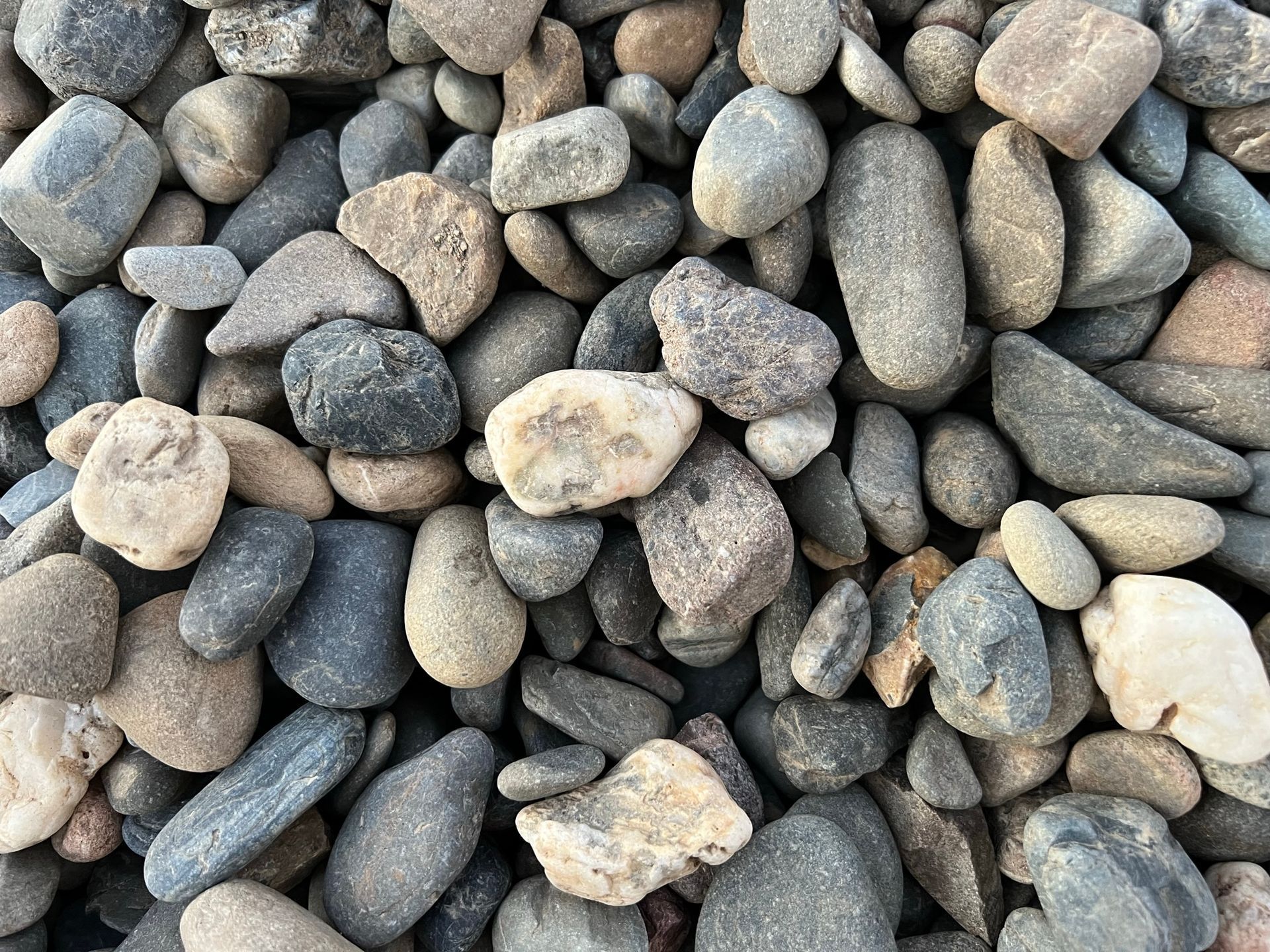 Round Decorative Stones — Landscaping Supplies in Myocum, NSW