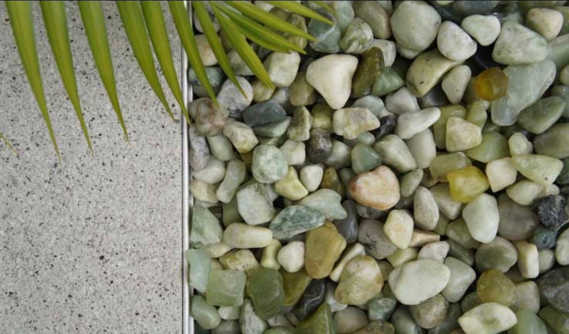 Jade Pebbles— Landscaping Supplies in Myocum, NSW