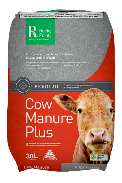 Cow Manure Plus 30L-Landscaping Supplies in Myocum, NSW