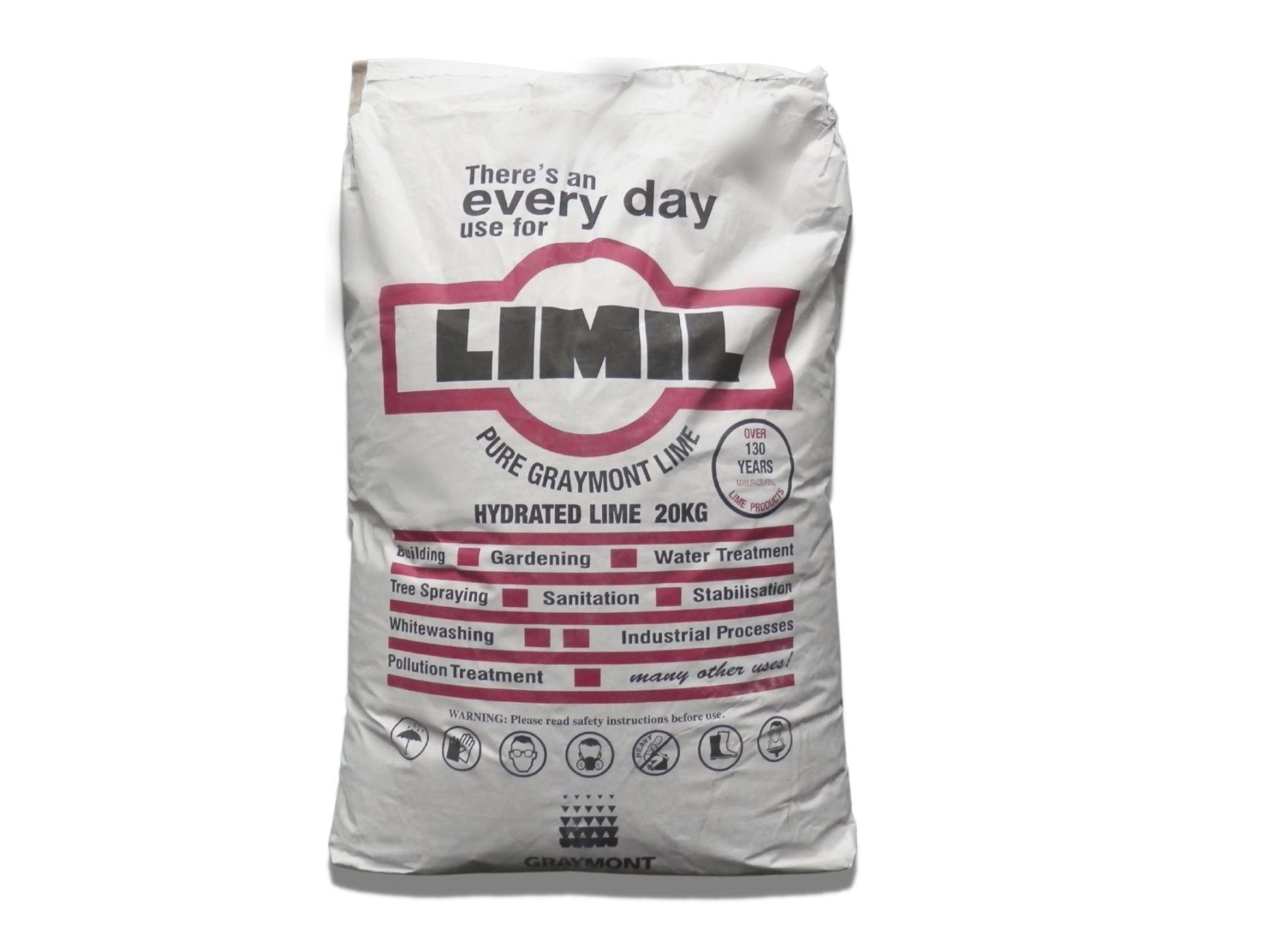 Hydrated Lime 20kg -Landscaping Supplies in Myocum, NSW