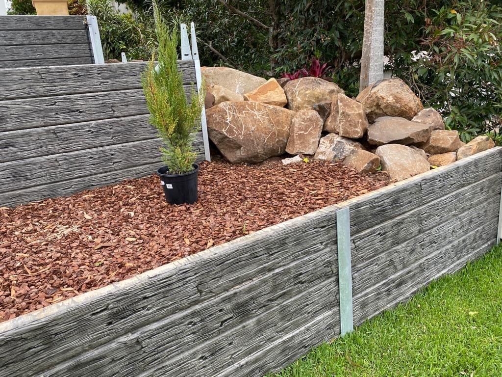 Concrete Sleepers— Landscaping Supplies in Myocum, NSW