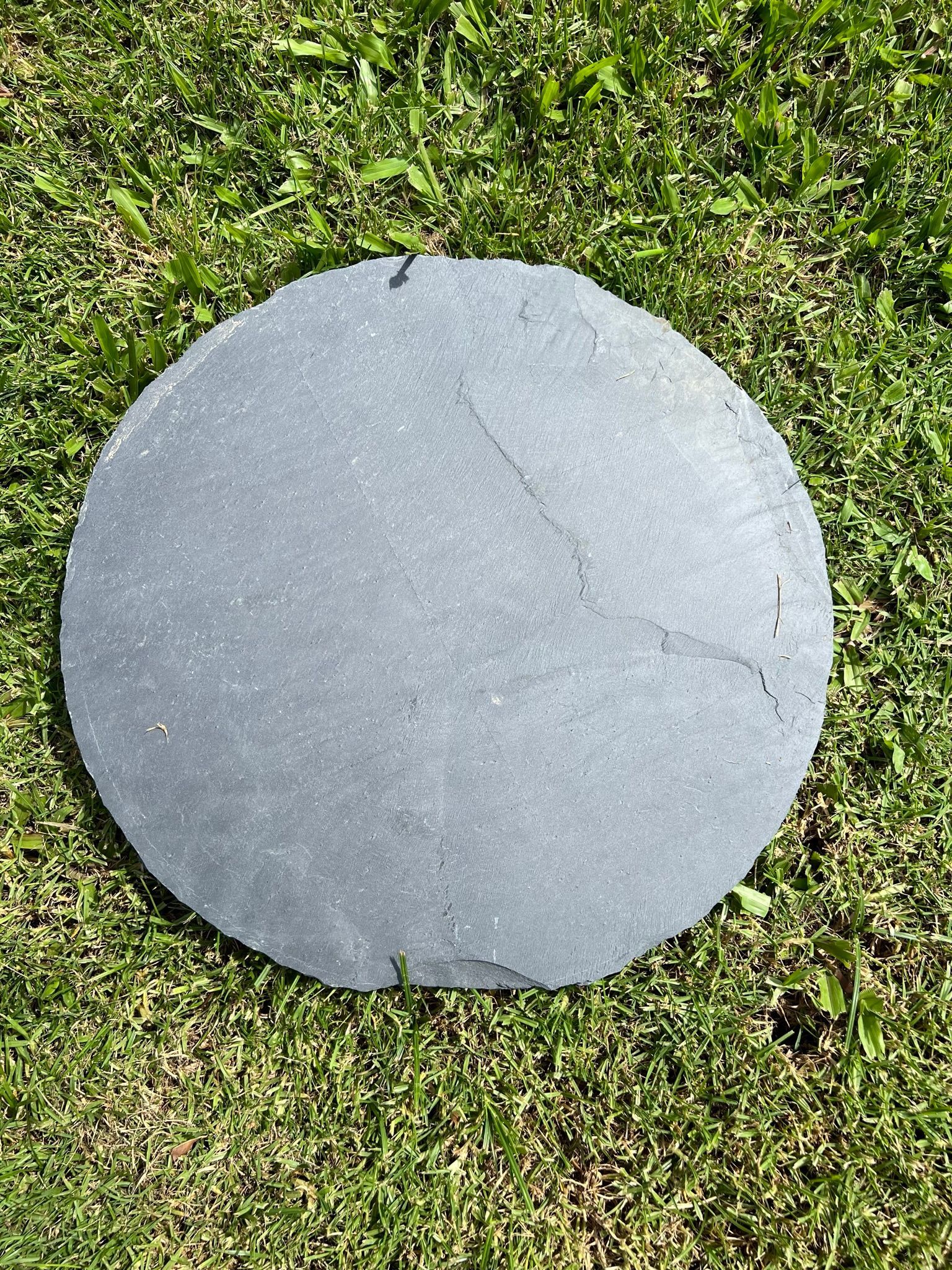 Large Round Slate steppers -Landscaping Supplies in Myocum, NSW