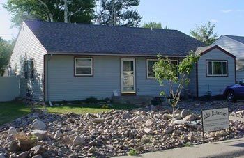 Blue House — Casper, WY — DDD Exteriors Inc