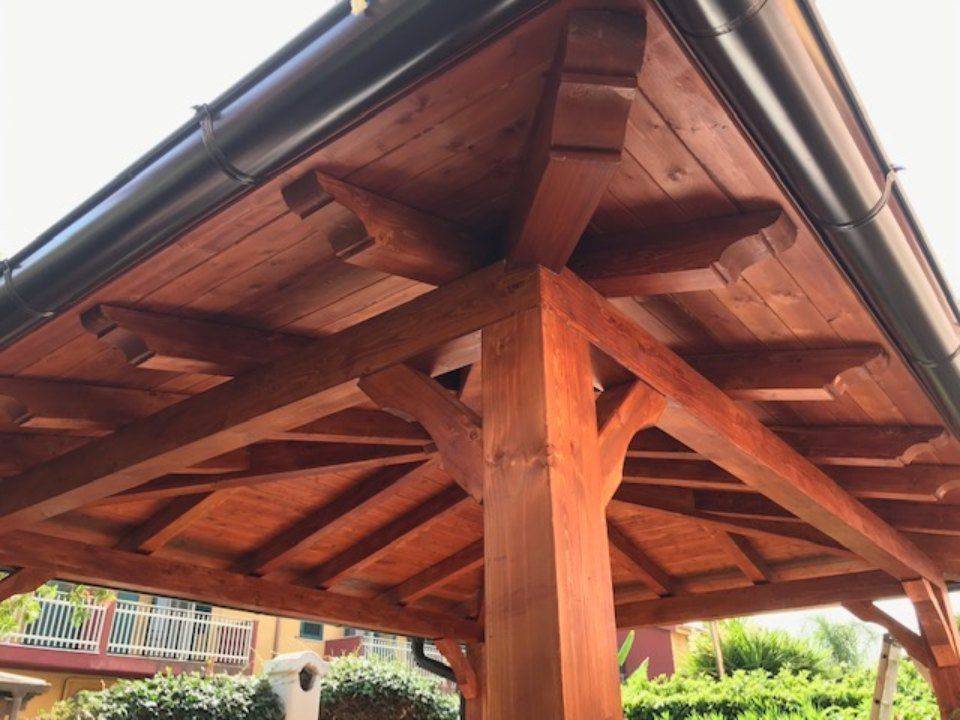 Pergolato in legno