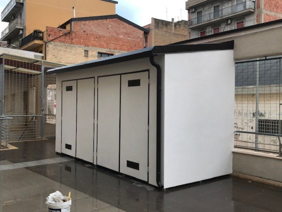 Struttura prefabbricata in acciaio