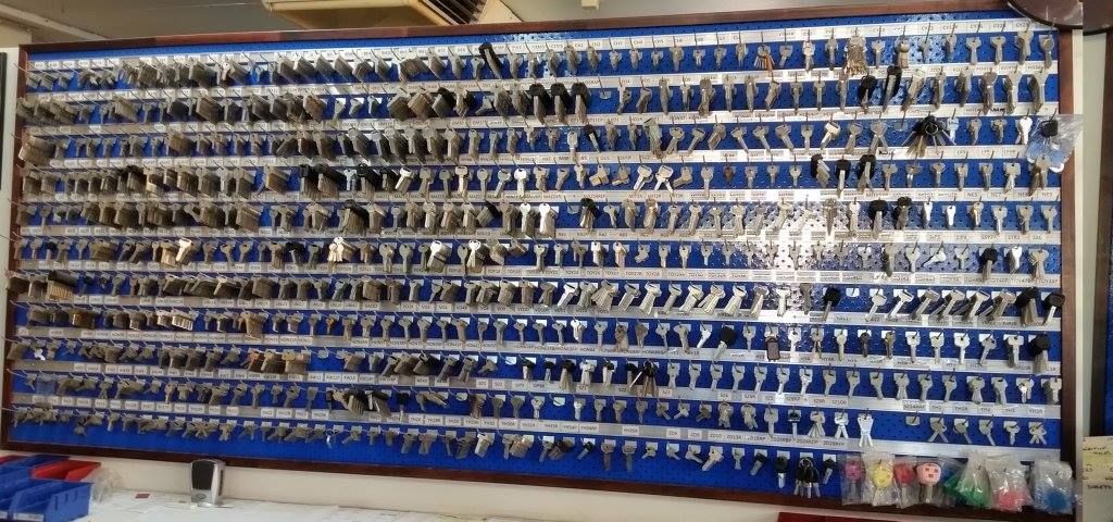 A Large Key Board With Many Keys Organized on It — Shaine Hunter Locksmiths in Camooweal, QLD