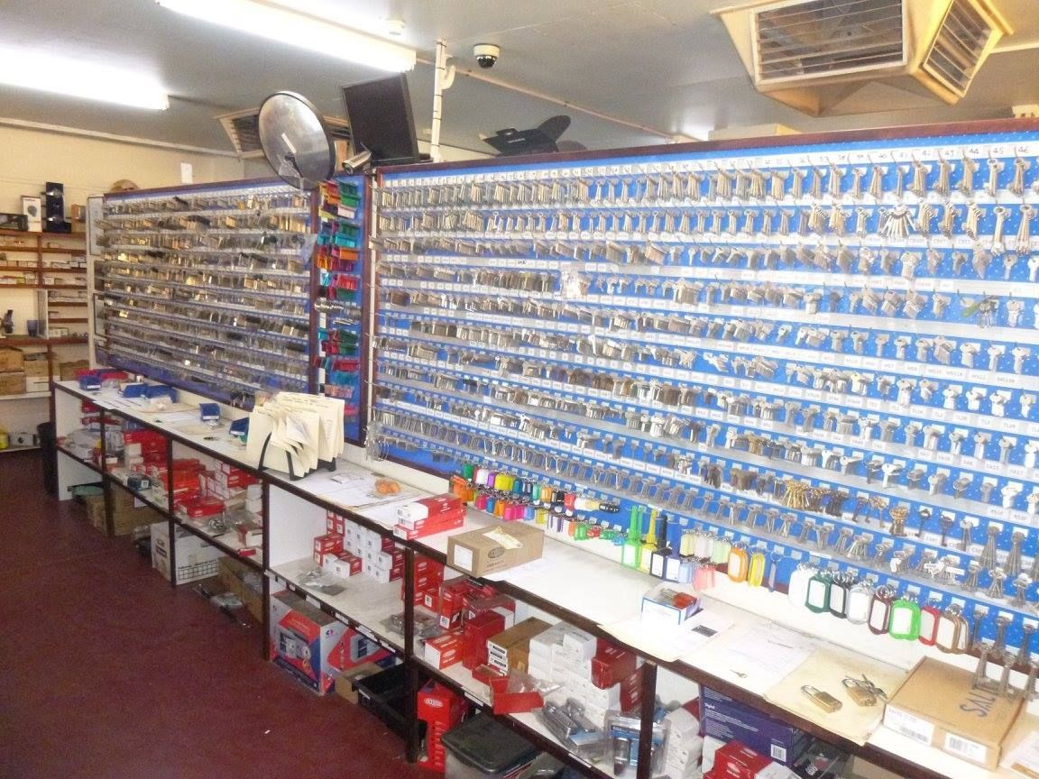 Key Shop Interior With a Wall of Keys — Shaine Hunter Locksmiths in Cloncurry, QLD
