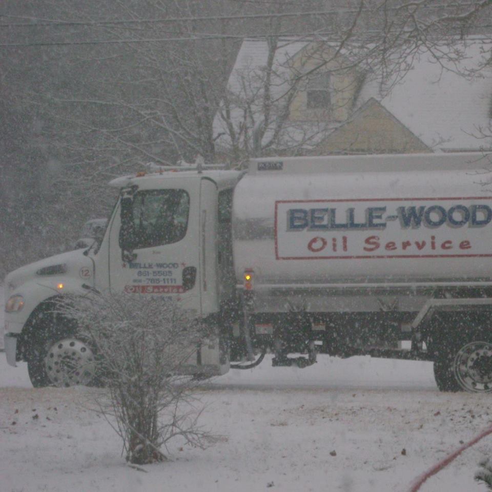 Bellewood Truck in winter — Delivery in Woodbine, NJ