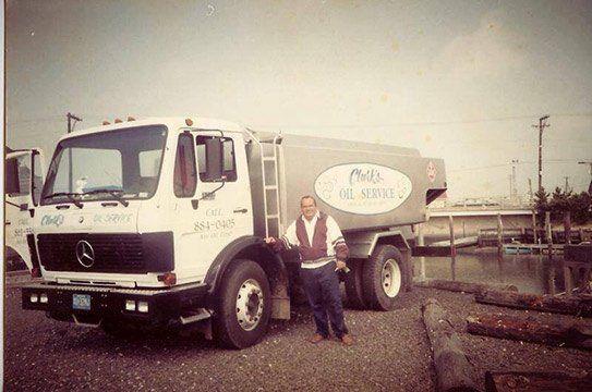 Owner with truck — Delivery in Woodbine, NJ