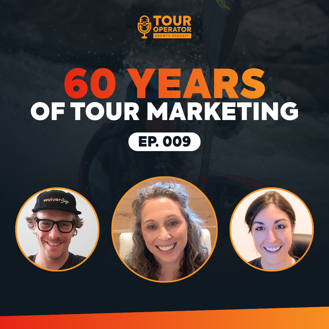 Podcast graphic: White rectangle with 