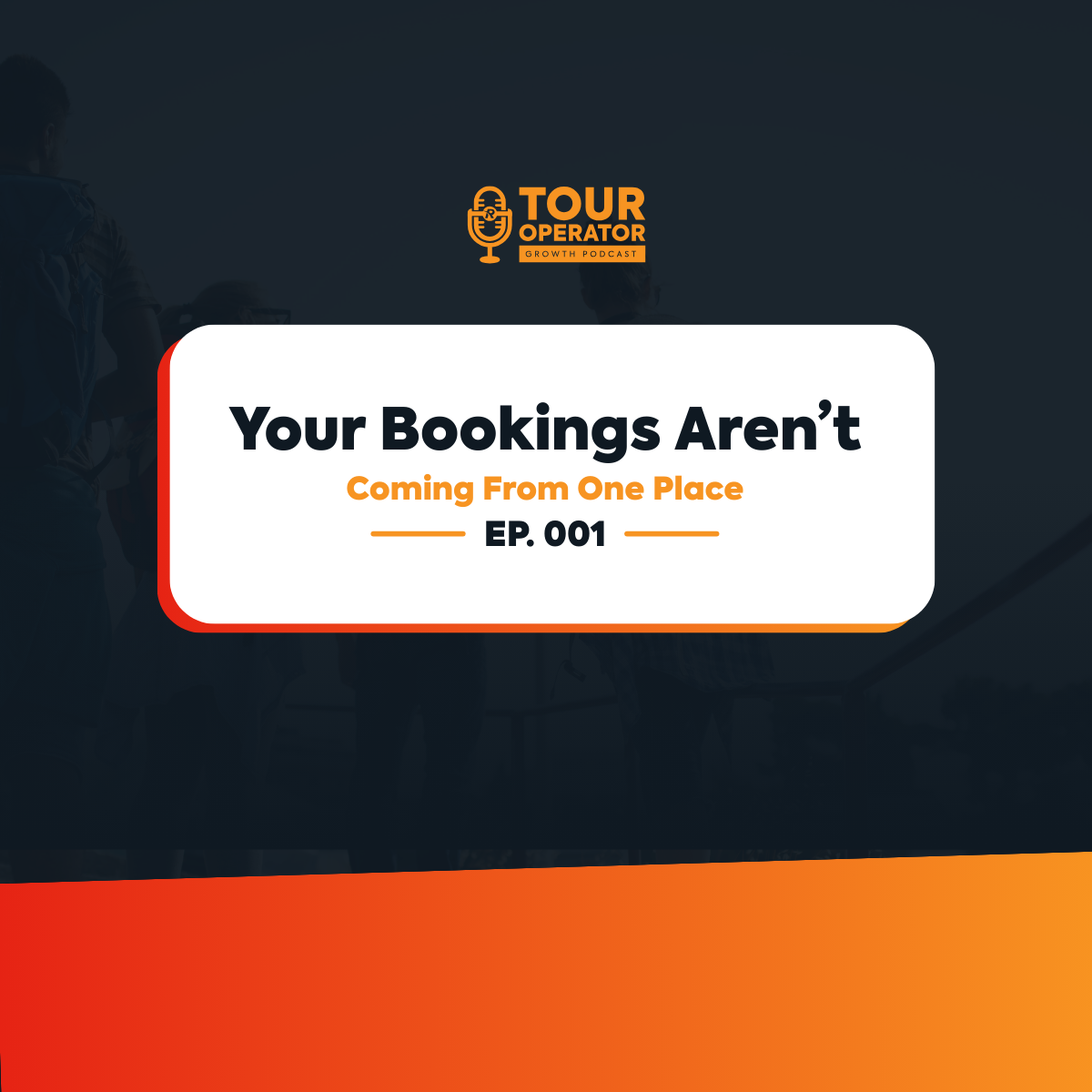 Podcast cover: Tour Operator logo, title 