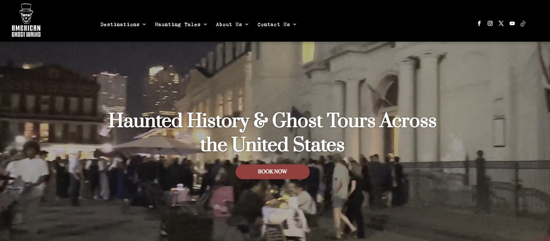 american ghost walks image created by resmarkweb