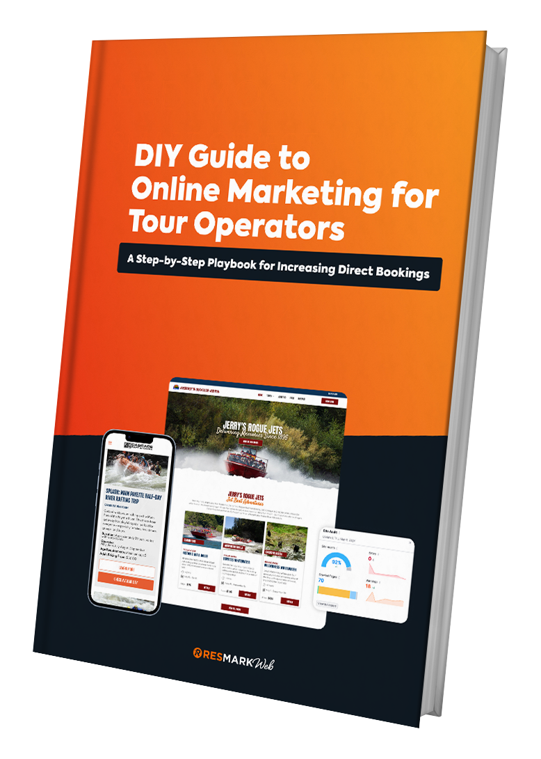 DIY Guide to Online Marketing for Tour Operators Resmark Book Cover