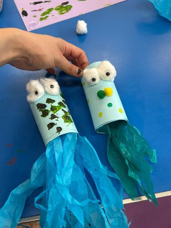 Arts and Crafts time at SNAP