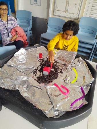 Sensory Play at SNAP