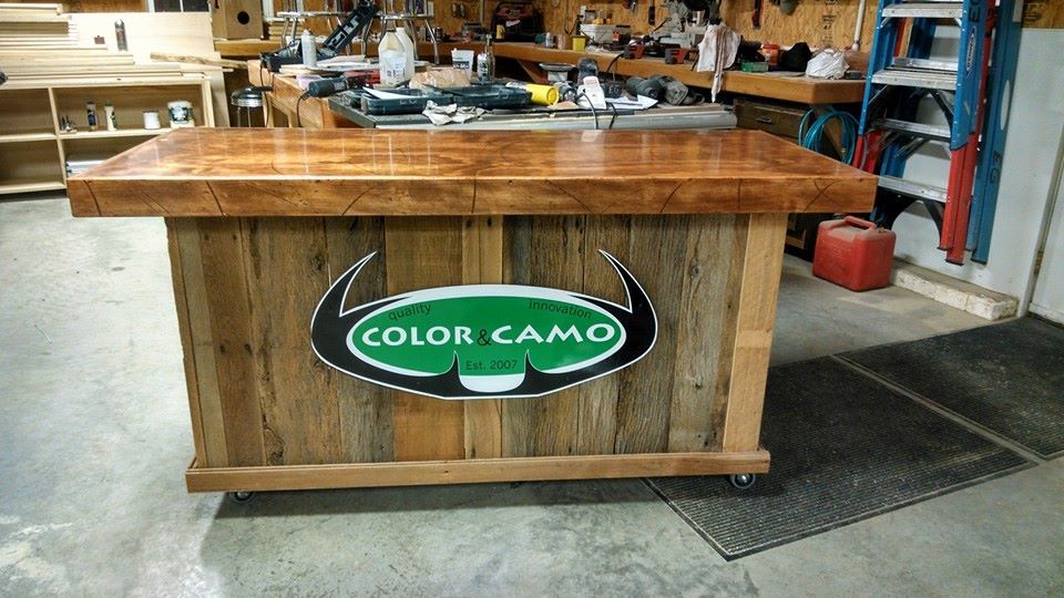 commercial reception desk