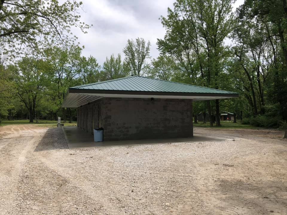 outdoor bathroom facilities