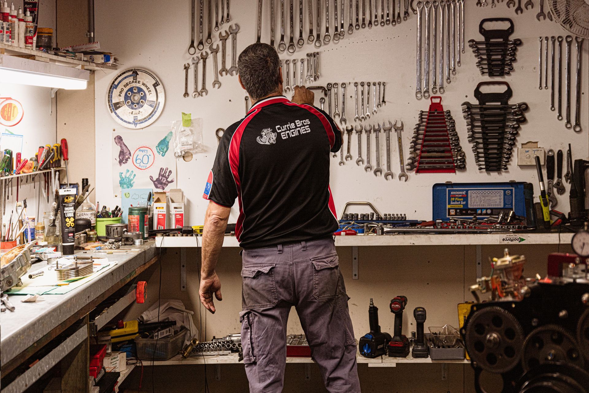 White Vehicle in Front of the Repair Shop— Currie Bros Engine Reconditioners in Taree, NSW 