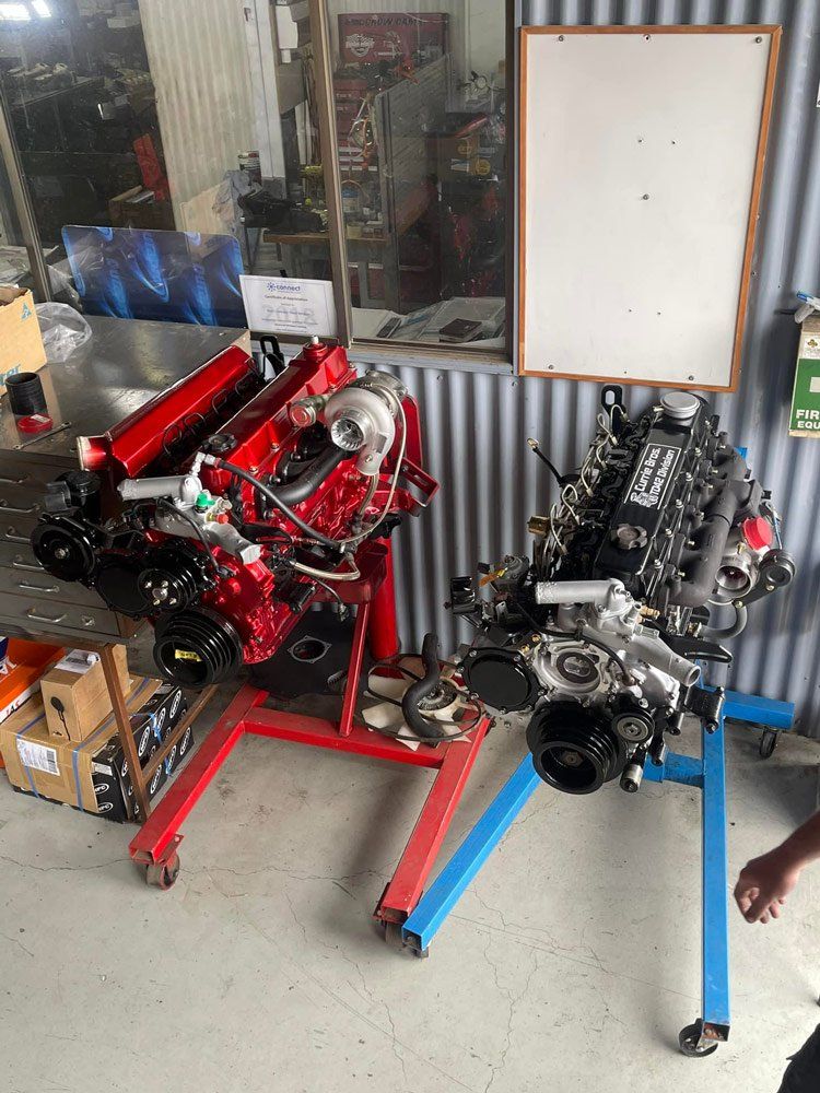 Two Vehicle Engine — Currie Bros Engine Reconditioners in Taree, NSW