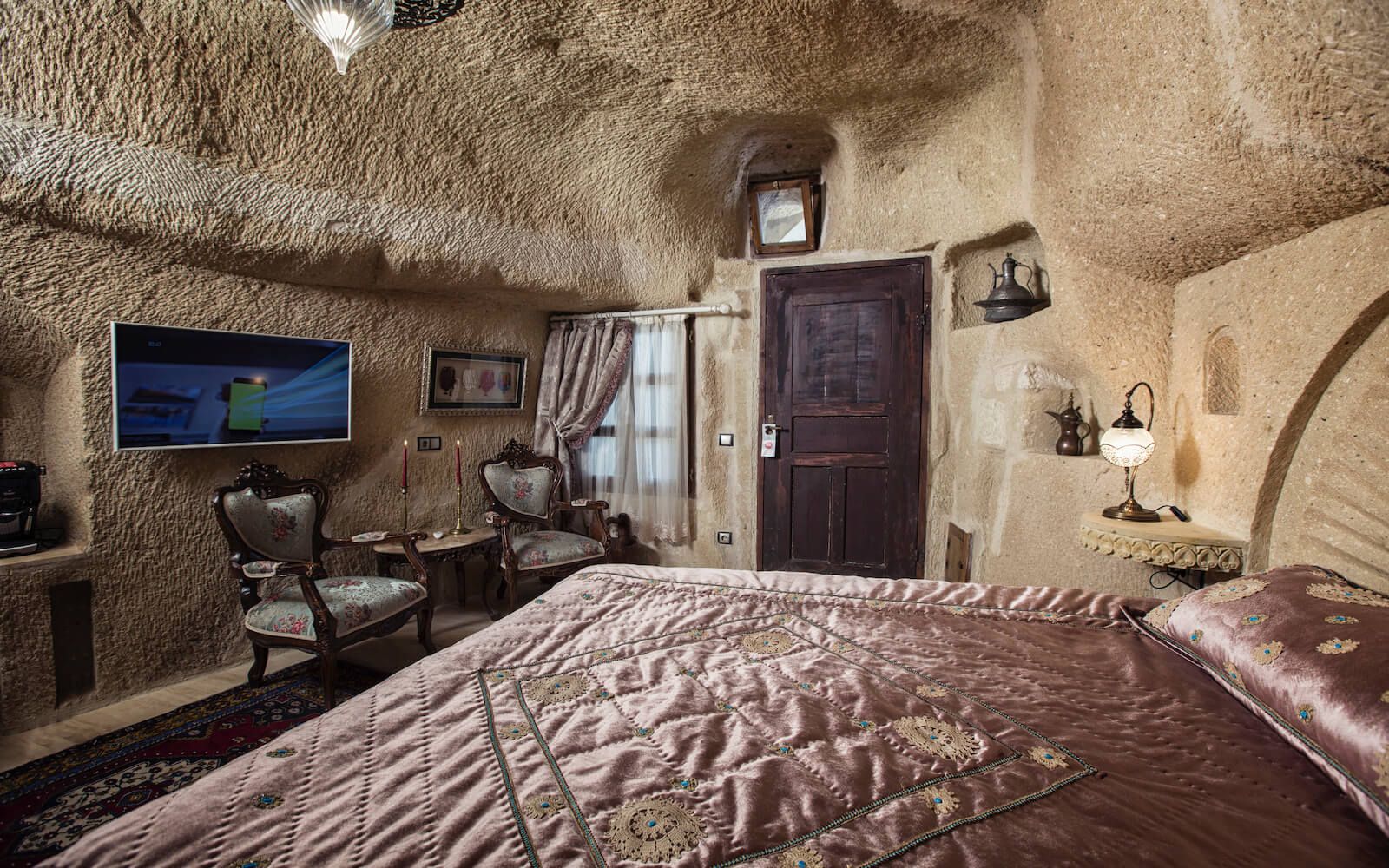 Elika Cave Suites Cappadocia Grand Mağara Odalar