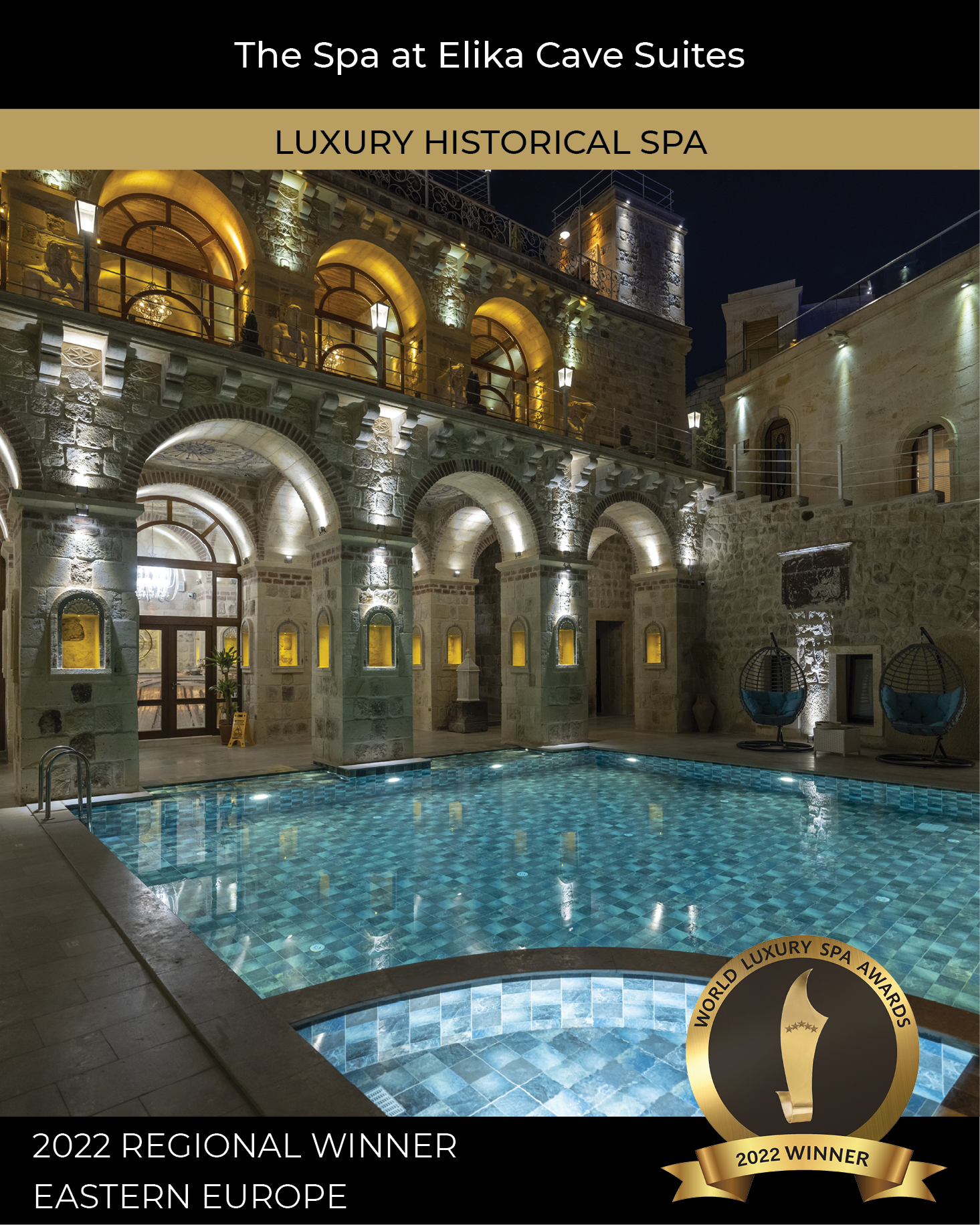 elika cave suites, pool