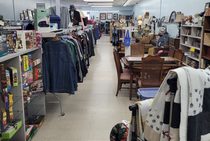 A store filled with lots of items