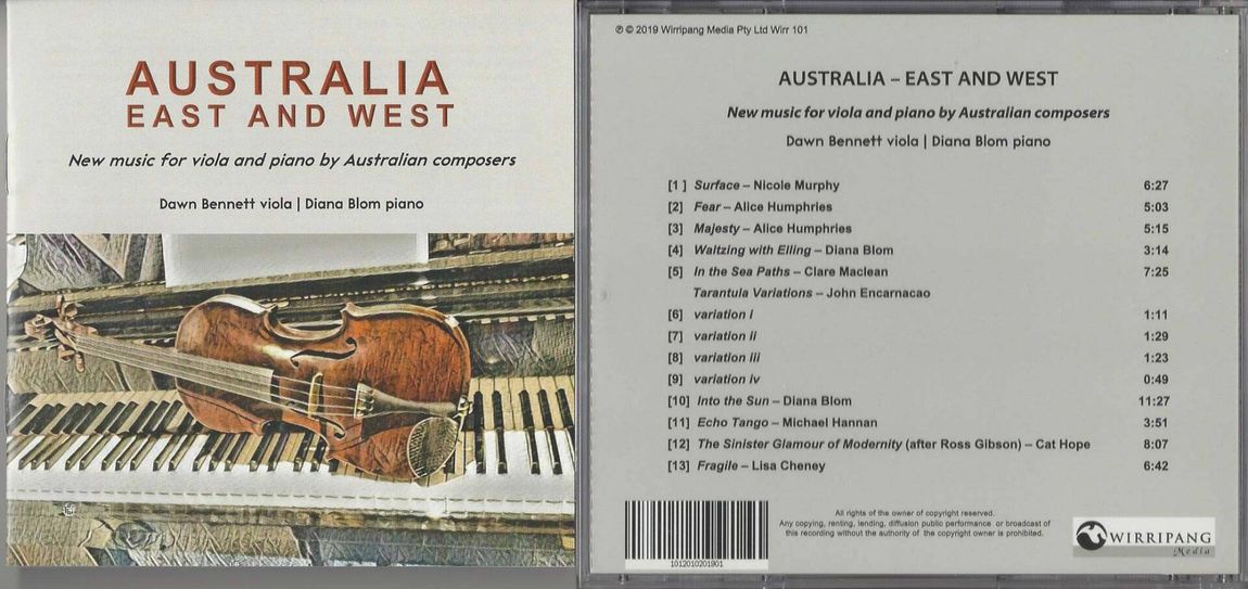 Australia east and west