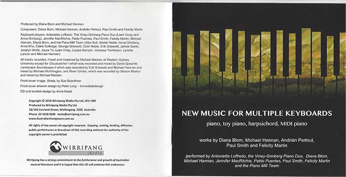 new music for multiple keyboards