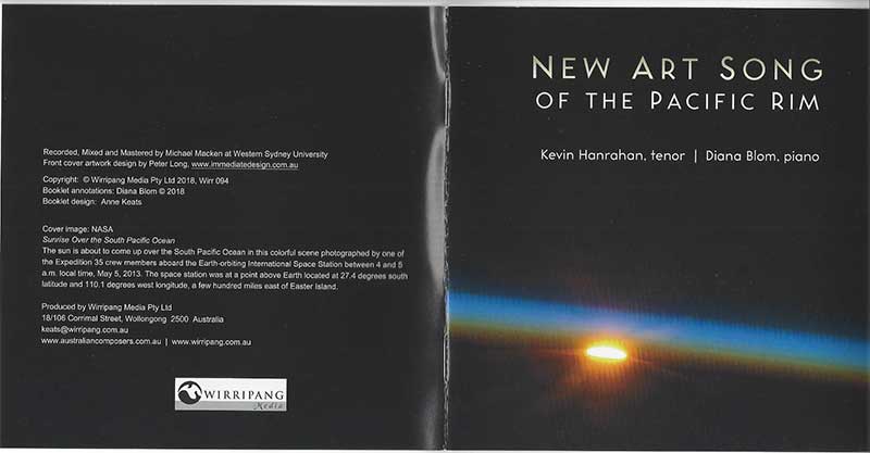 new art song of the pacific rim