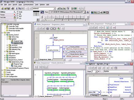 PLC programming screenshot