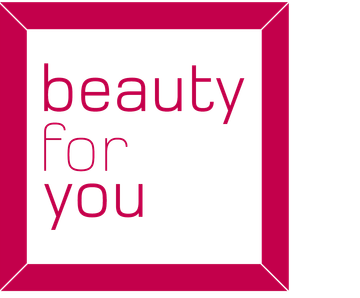 Ein rosa-weißes Logo für Beauty for You