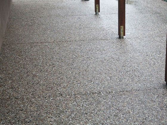 Path Way With Exposed Aggregate — Concreting Service in Toowoomba, QLD