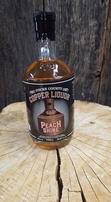 cocke county copper liquor peach shine