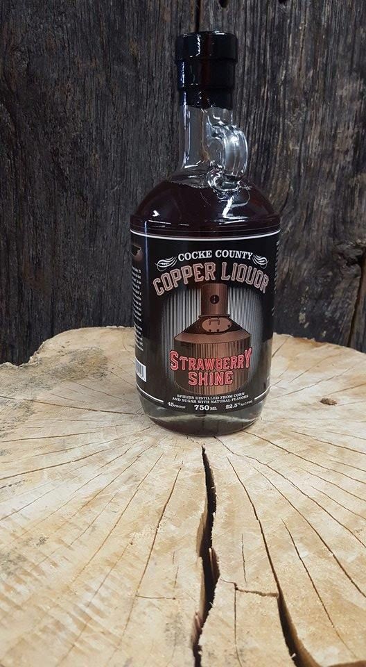 cocke county copper liquor strawberry shine