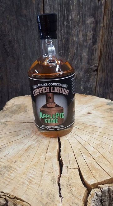 cocke county copper liquor apple pie shine