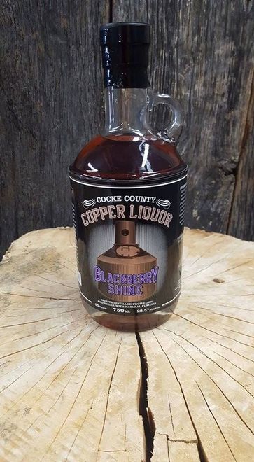 cocke county copper liquor blackberry shine