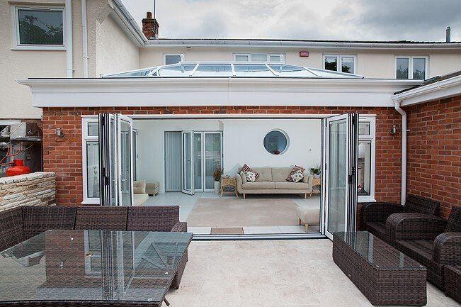 Atlas lantern with bifolds Sherborne 7