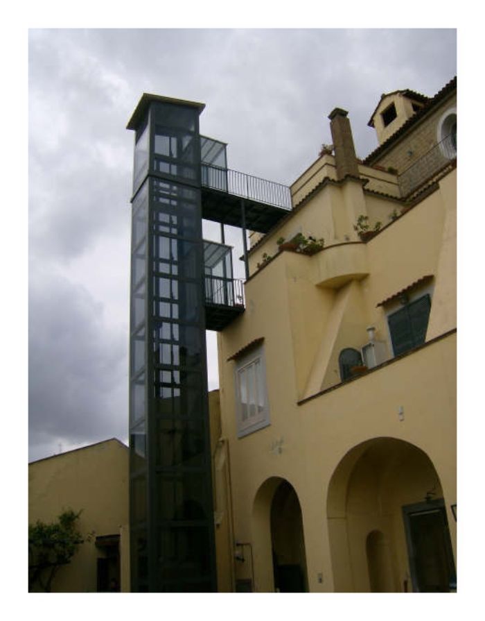 Castelletto esterno palazzo d'epoca