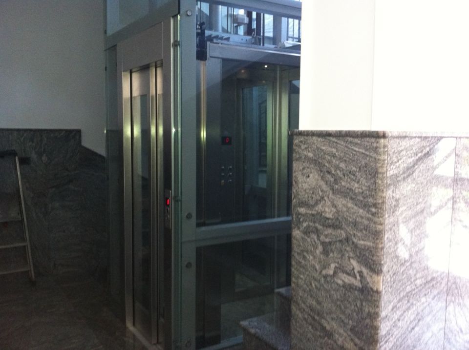 ascensore trasparente