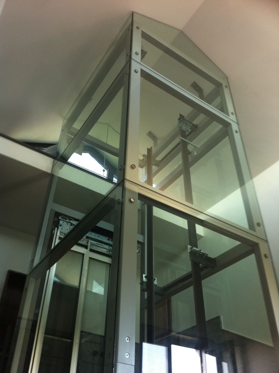 ascensore in vetro