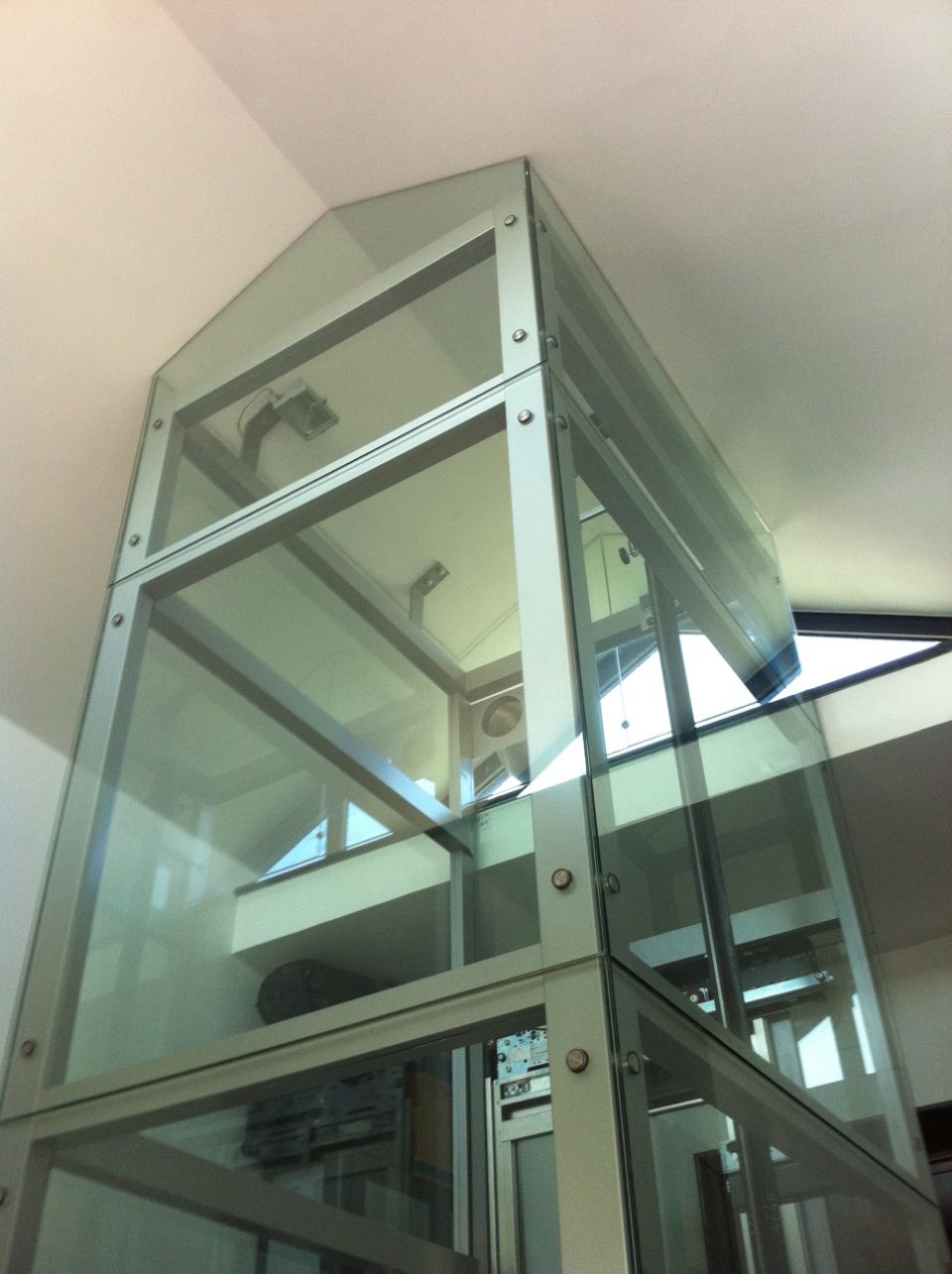 ascensore in vetro