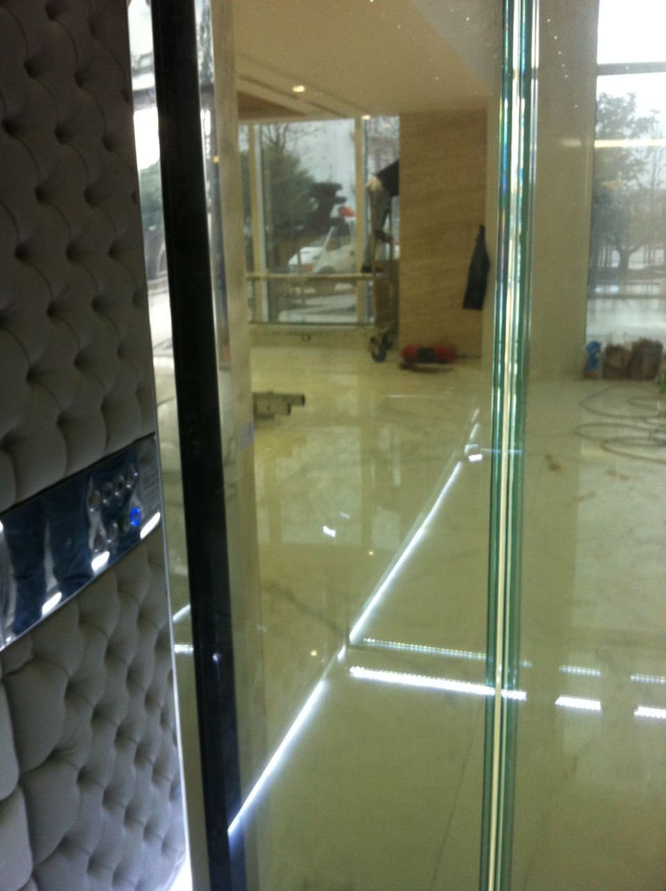 ascensore in vetro