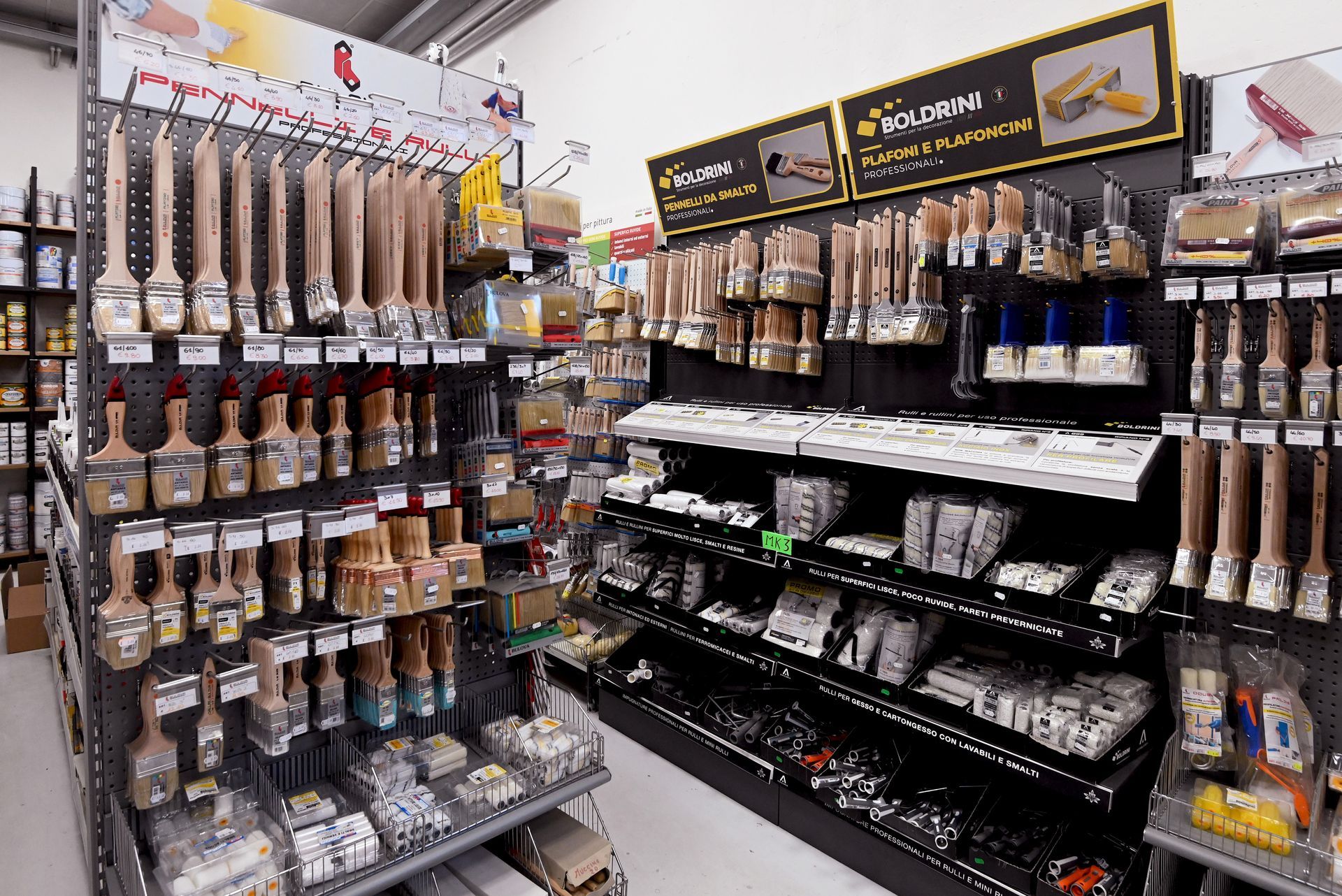 pennelli da pittura muri