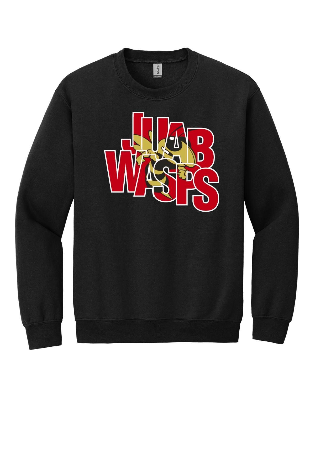 A black sweatshirt with the word wests on it
