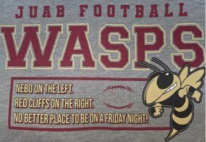 Gray Juab Football t-shirt with 