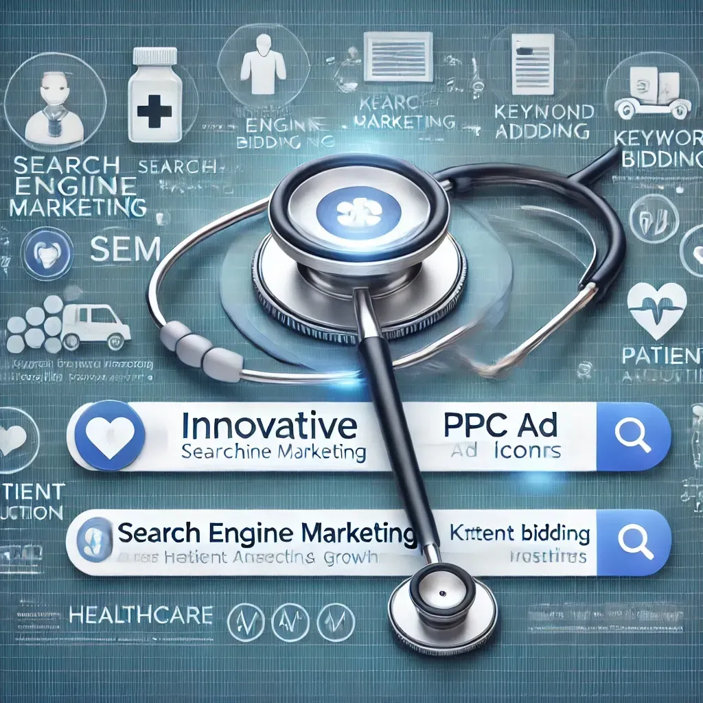 A stethoscope is sitting on top of a computer screen.