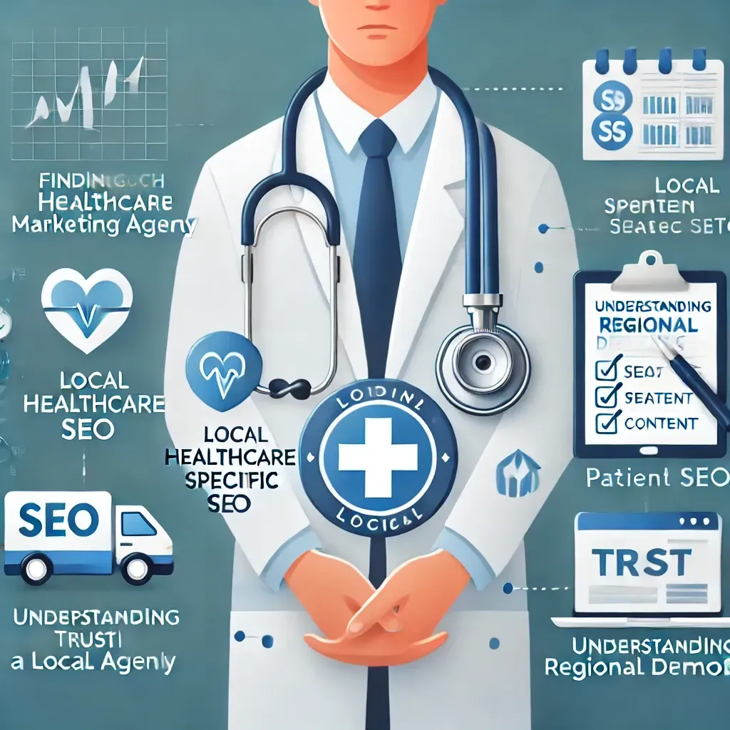A doctor with a stethoscope around his neck is standing with his hands folded.